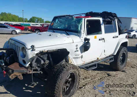 2016 Jeep Wrangler Unlimited Sahara из США, поврежденный, VIN 1C4HJWEG3GL115175